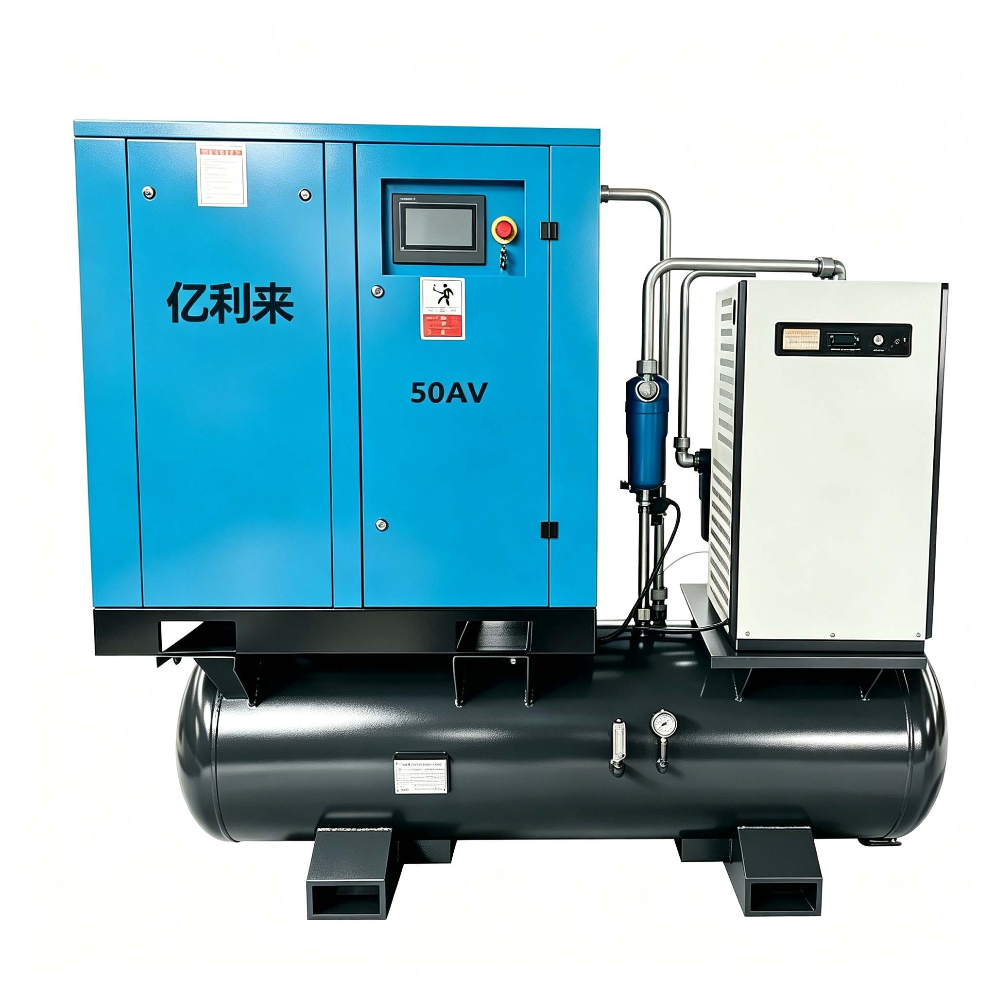 Compressore d'aria 4 in 1 ad alta pressione a velocità fissa da 37 kW