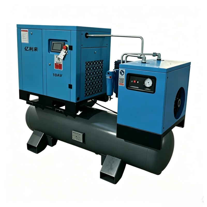 Compressore d'aria 4 in 1 ad alta pressione a velocità fissa da 7,5 kW